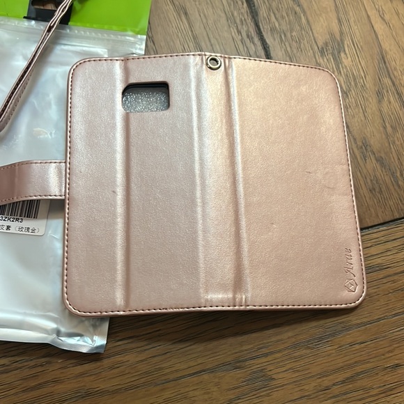 High quality product Mobil phone accessories rose pink has slots for cards & ID - Picture 3 of 6